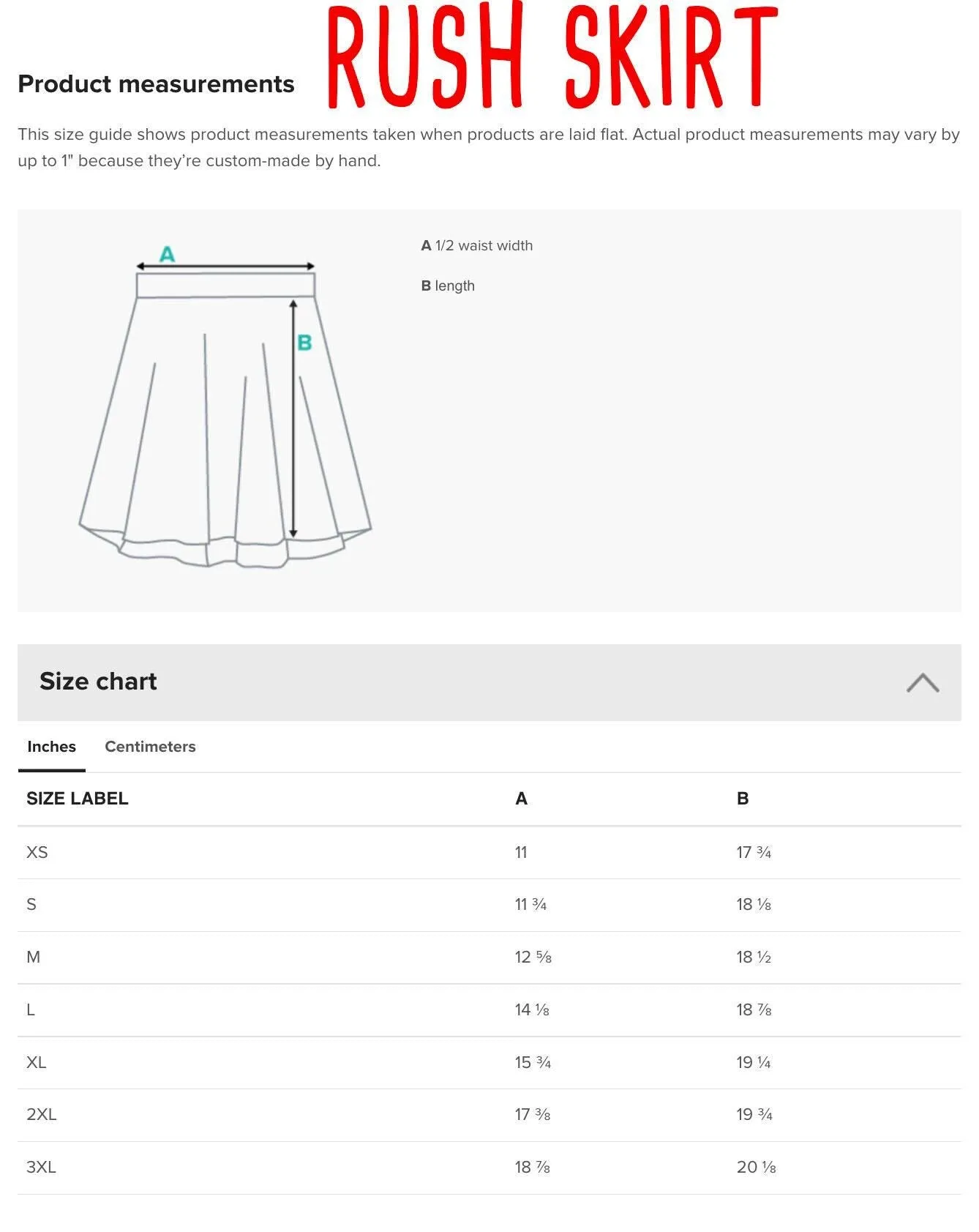 Ahsoka Tano   Inspired High Waisted Skirt