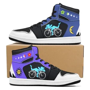 Albert Hofmann High Top Sneakers | Night Bike Ride 1943