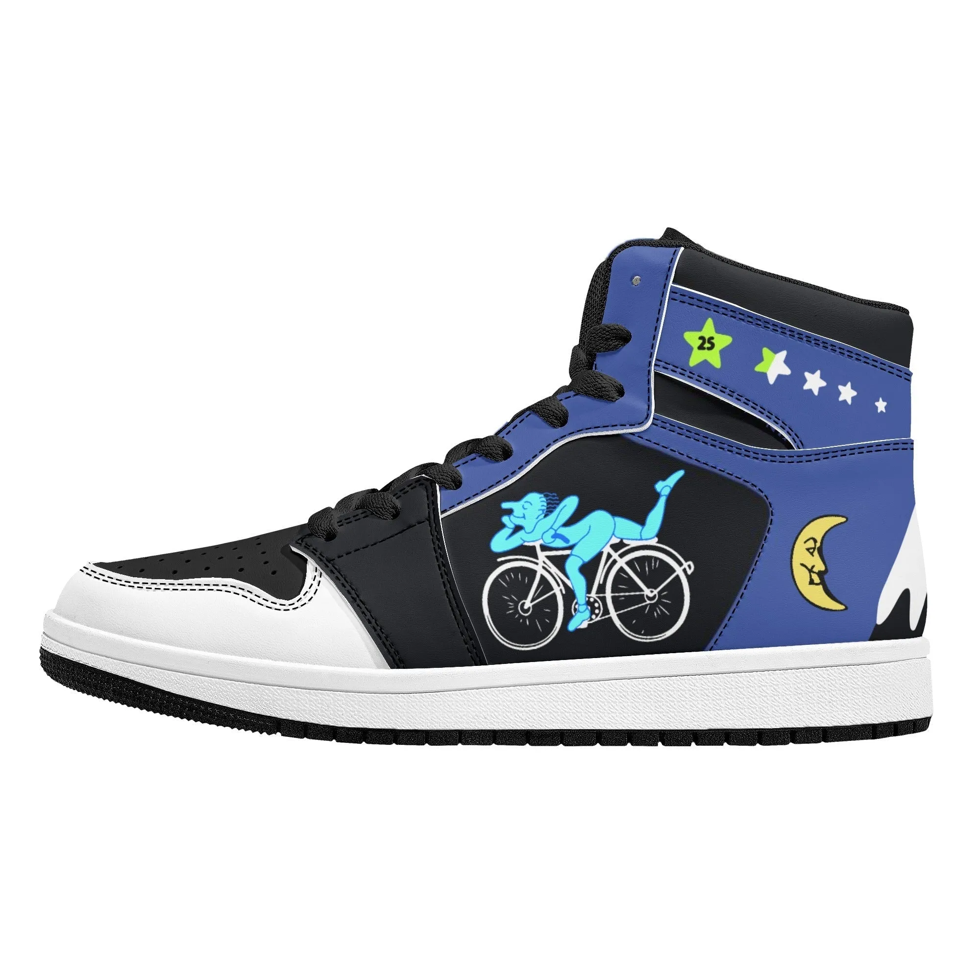 Albert Hofmann High Top Sneakers | Night Bike Ride 1943