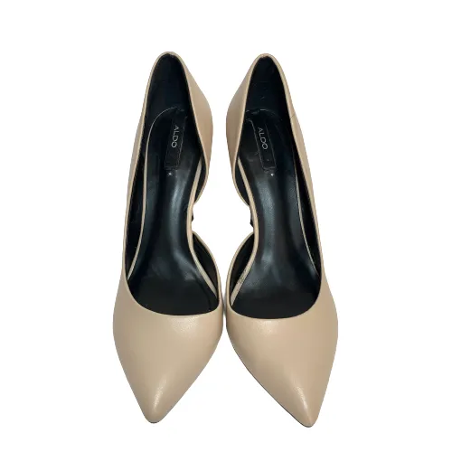 ALDO Beige Pointed Pumps | Pre Loved |