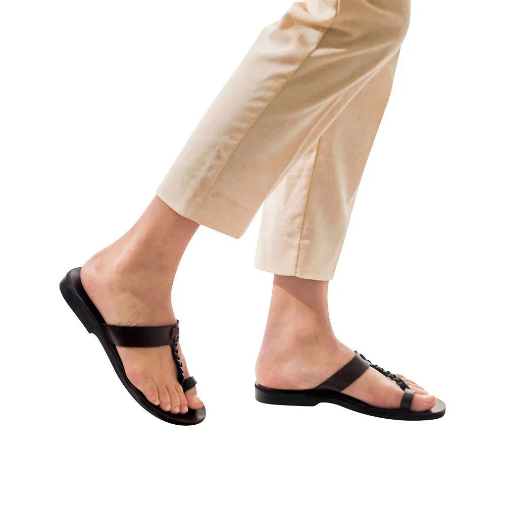 Ara -  Braided Leather Sandal | Brown