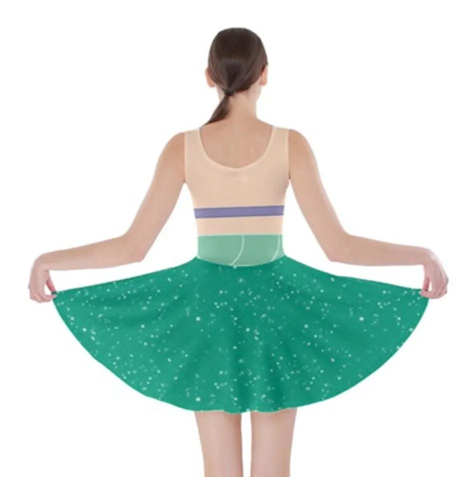 Ariel Inspired Skater Dress