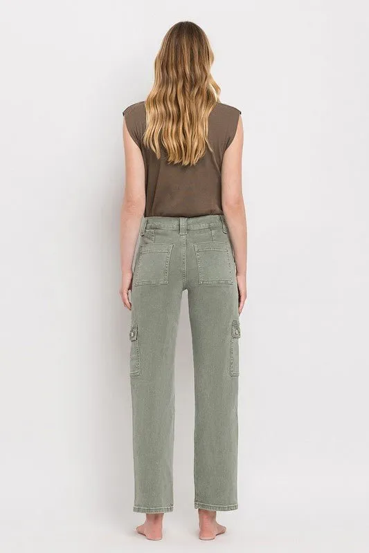 Army Green Cargo Jeans