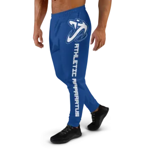 Athletic Apparatus Blue 2 White Logo V1 Men's Joggers