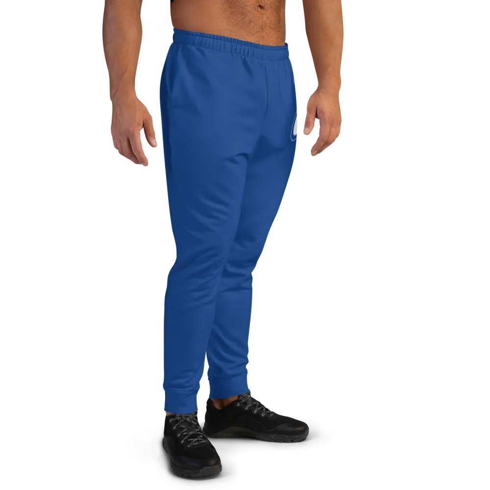Athletic Apparatus Blue 2 White Logo V1 Men's Joggers
