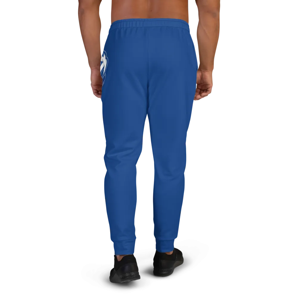 Athletic Apparatus Blue 2 White Logo V1 Men's Joggers