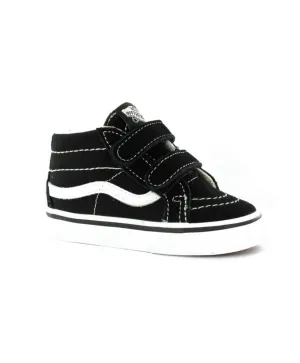 Baby Unisex Black & White Sk8-Mid Reissue Vans