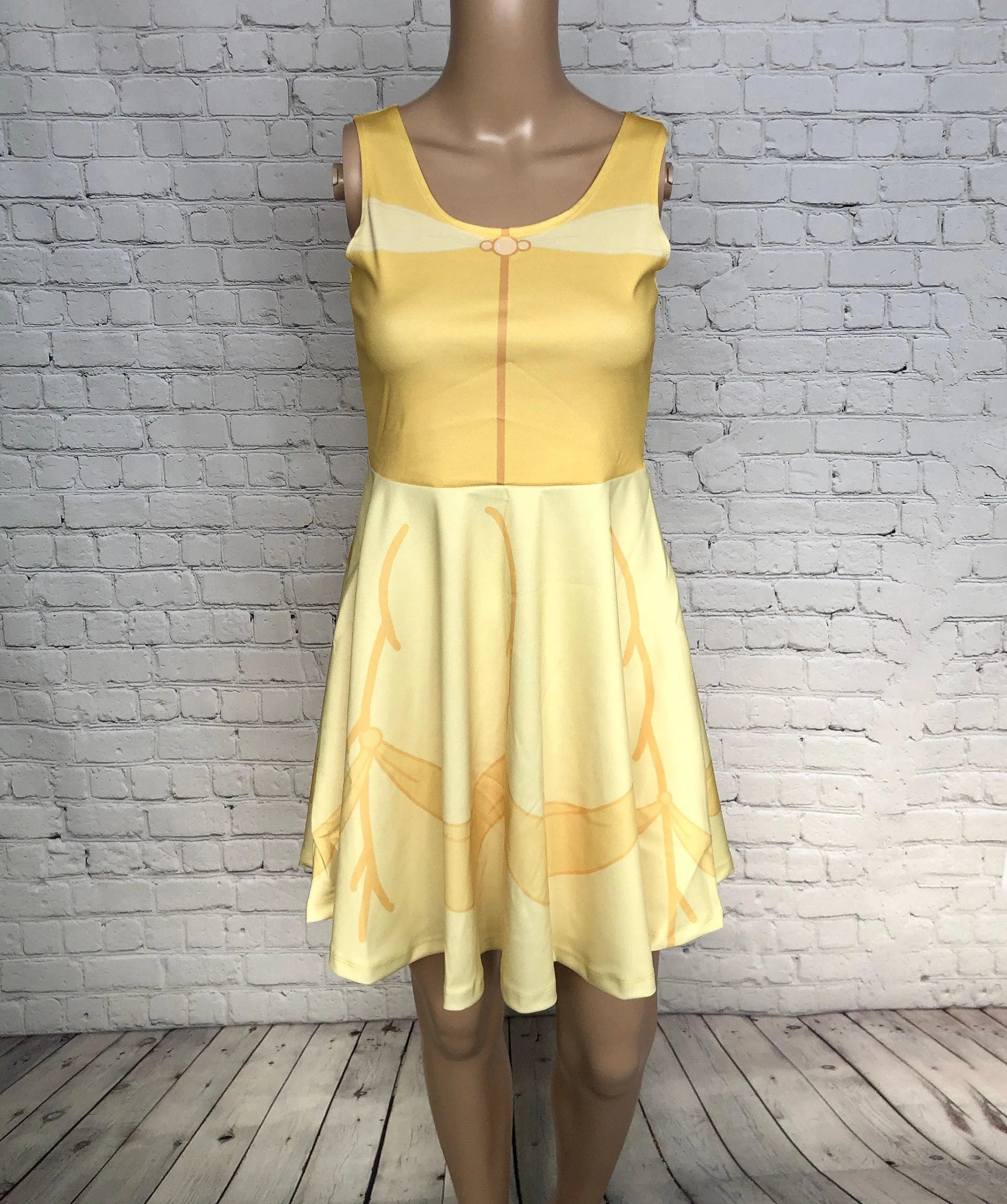 Belle  Inspired Skater Dress