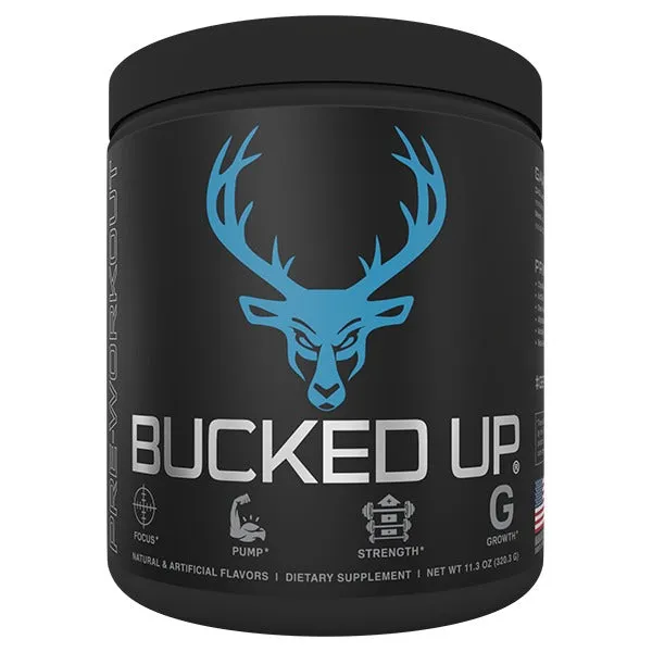 Bucked Up Pre-Workout, Intense Muscle Pump, 30 Servings