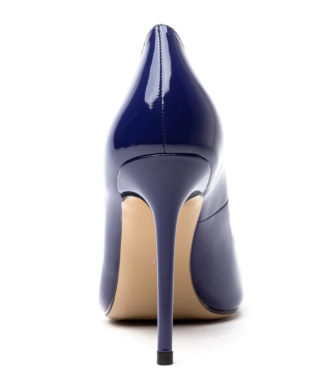 CASTAMERE Womens Basic High Heels Pumps Slip On Pointy Toe Stilettos 10CM Heel