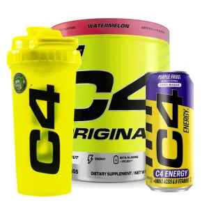 Cellucor C4 Original Pre Workout 50 serve   FREE CAN   FREE SHAKER