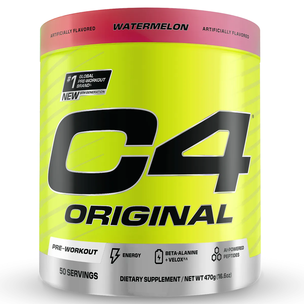 Cellucor C4 Original Pre Workout 50 serve   FREE CAN   FREE SHAKER