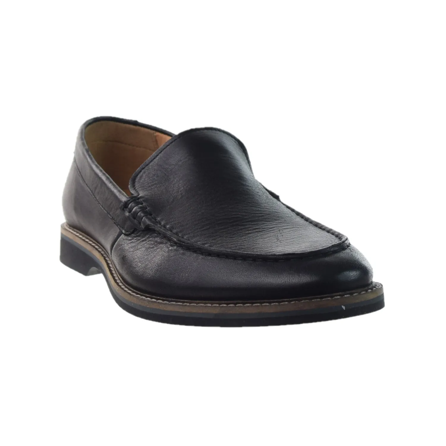 Clarks Atticus Edge Men's Slip-On Loafers Black Leather