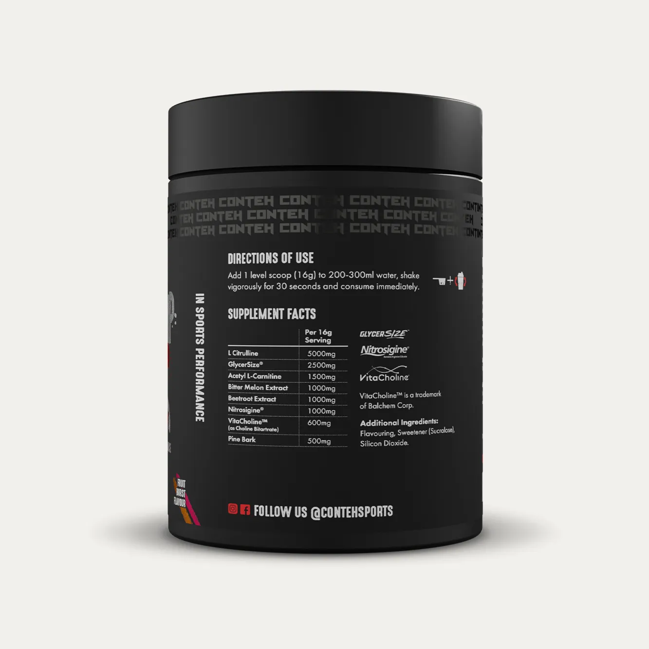 Conteh Mega Pump 25 Servings 387.5g