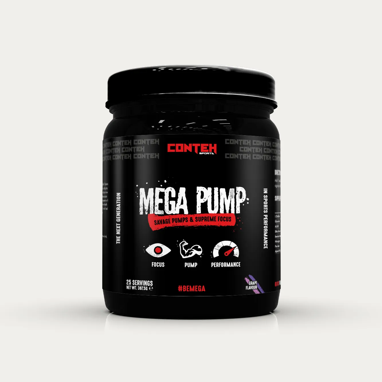 Conteh Mega Pump 25 Servings 387.5g