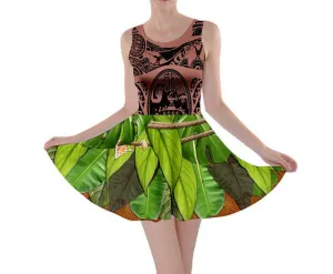 Demigod Inspired Skater Dress