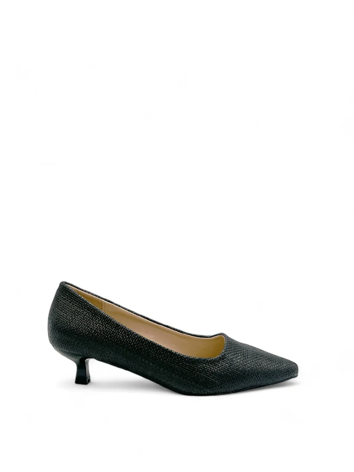 Dona Pointed Kitten Heel Pump