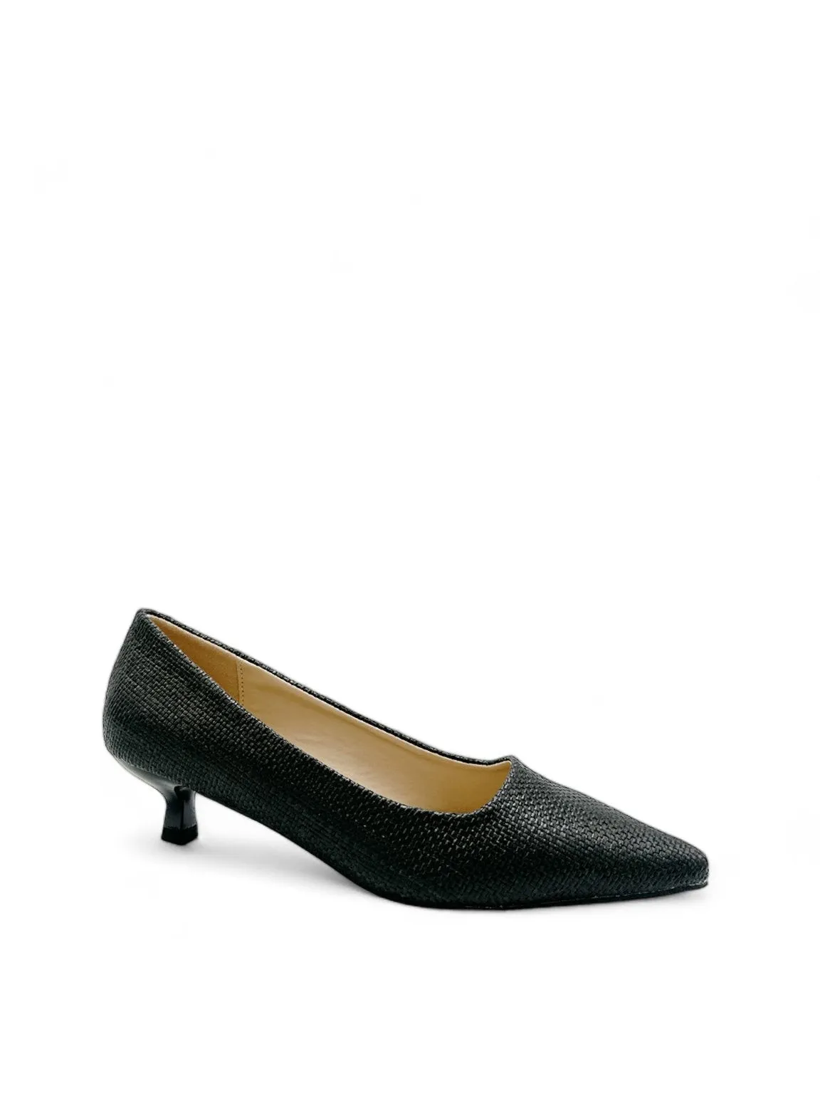 Dona Pointed Kitten Heel Pump