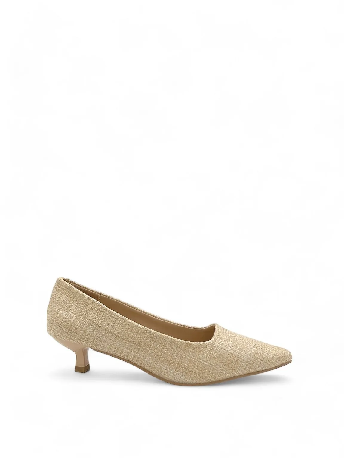 Dona Pointed Kitten Heel Pump
