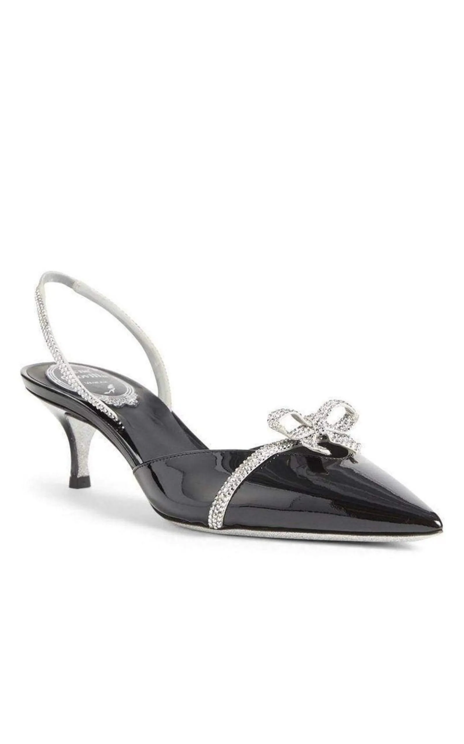 Fiocchina Patent Leather Slingback Pumps