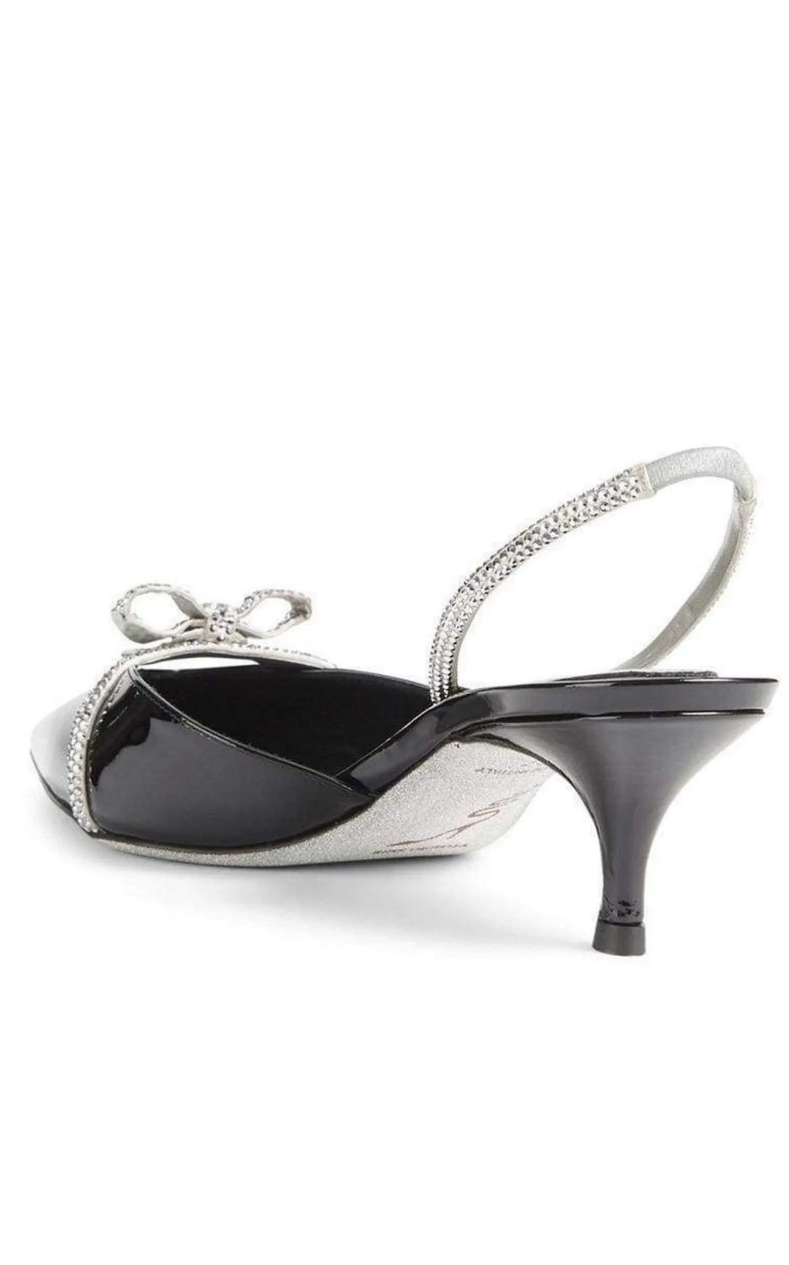 Fiocchina Patent Leather Slingback Pumps