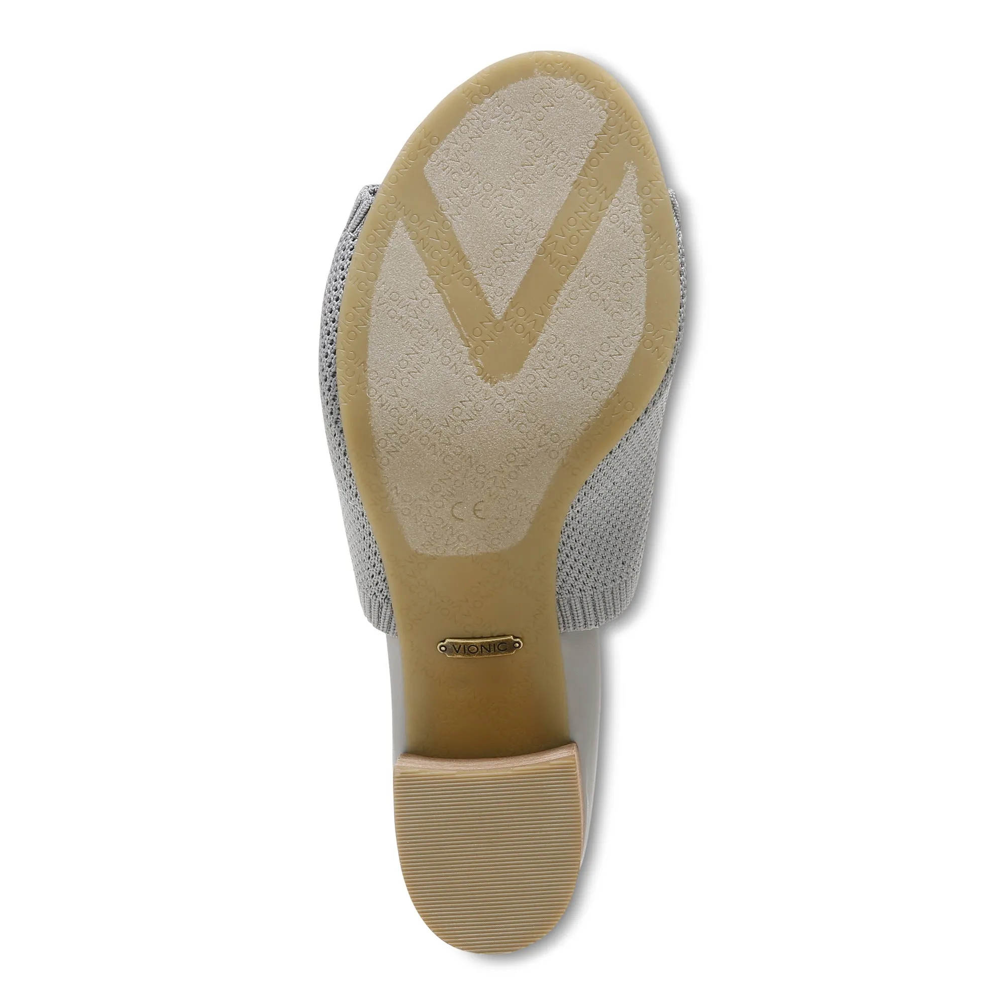 Fleur Heeled Sandal - Light Grey