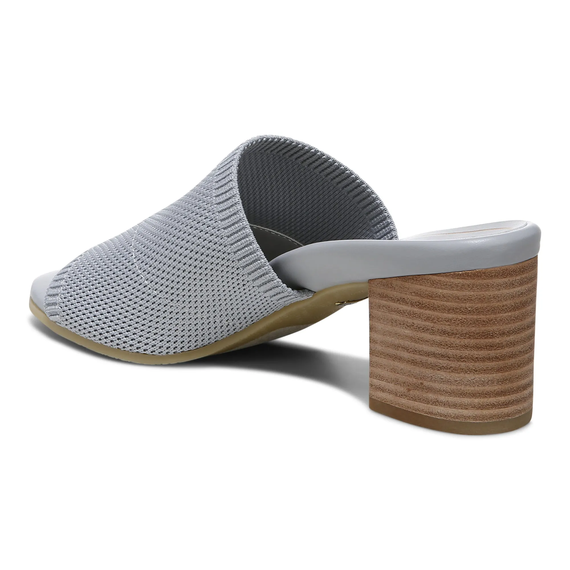 Fleur Heeled Sandal - Light Grey