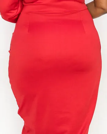 GiGi Dress | Red Dark