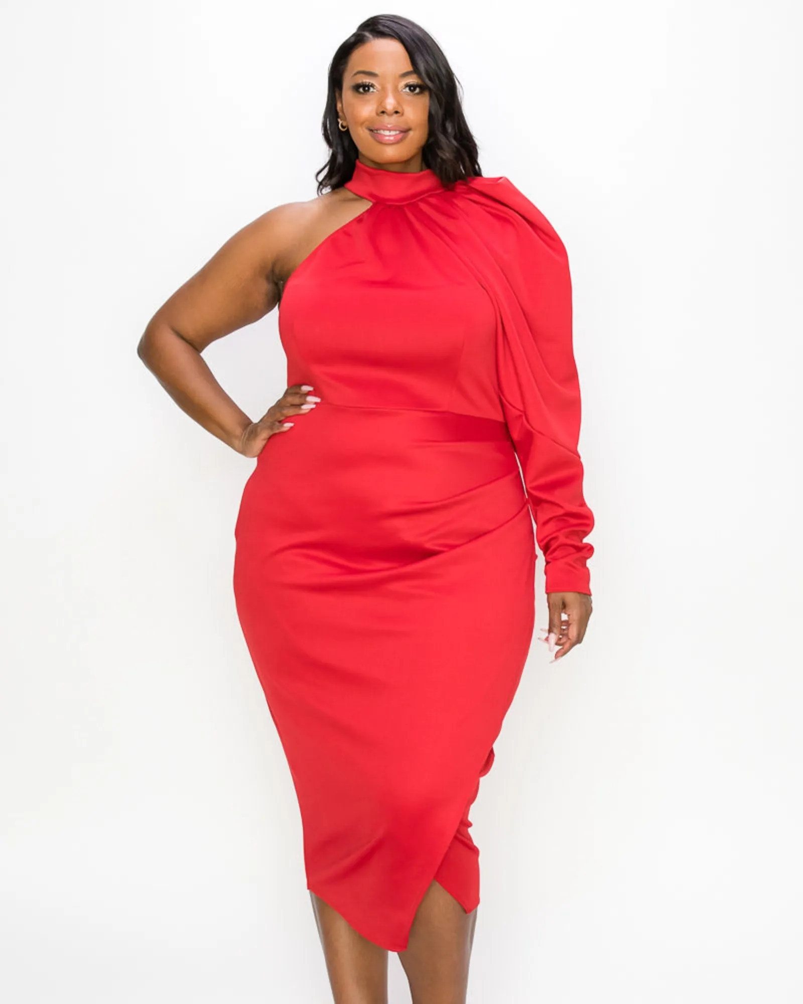 GiGi Dress | Red Dark