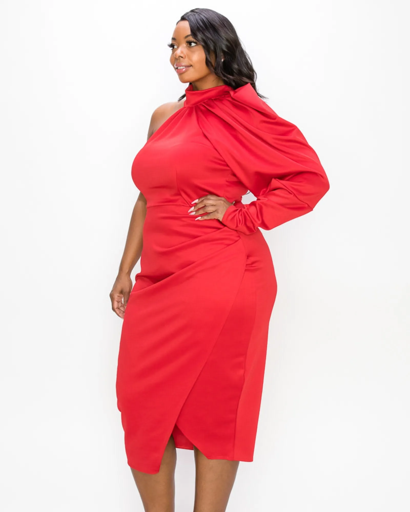 GiGi Dress | Red Dark