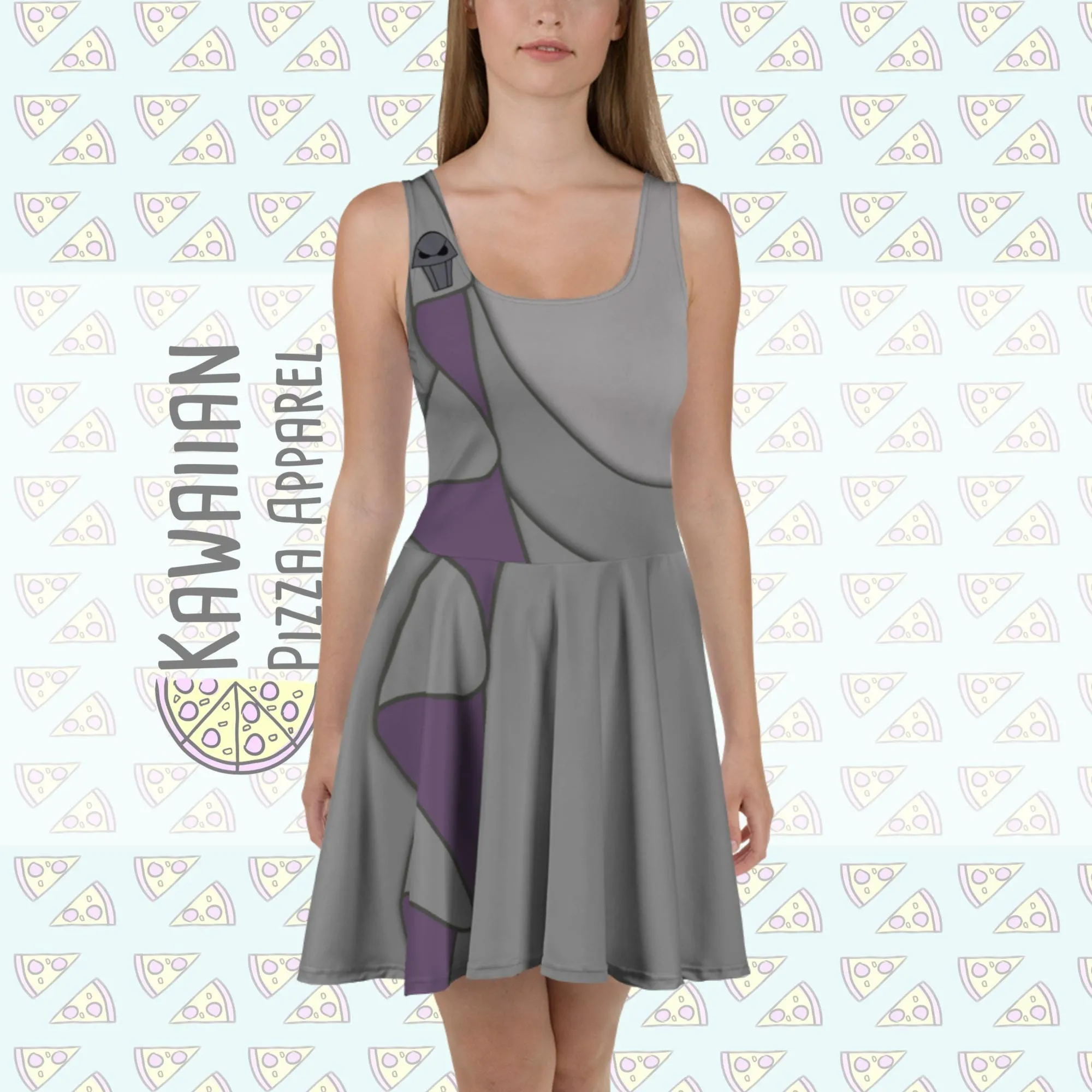Hades Inspired Skater Dress