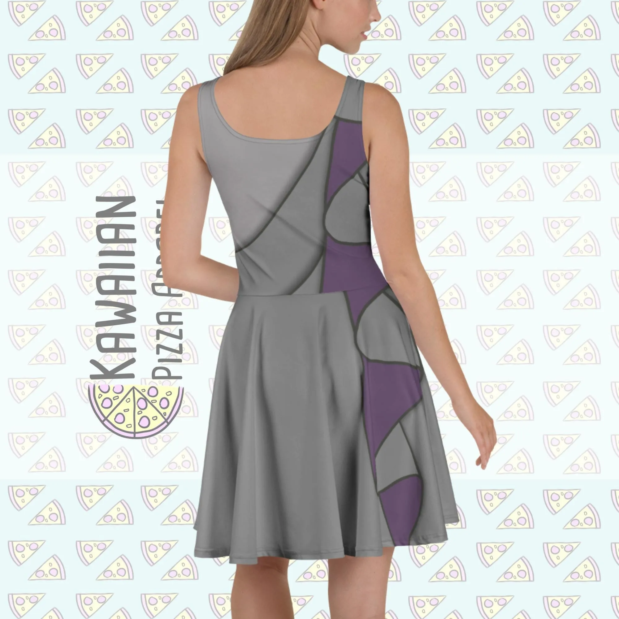 Hades Inspired Skater Dress
