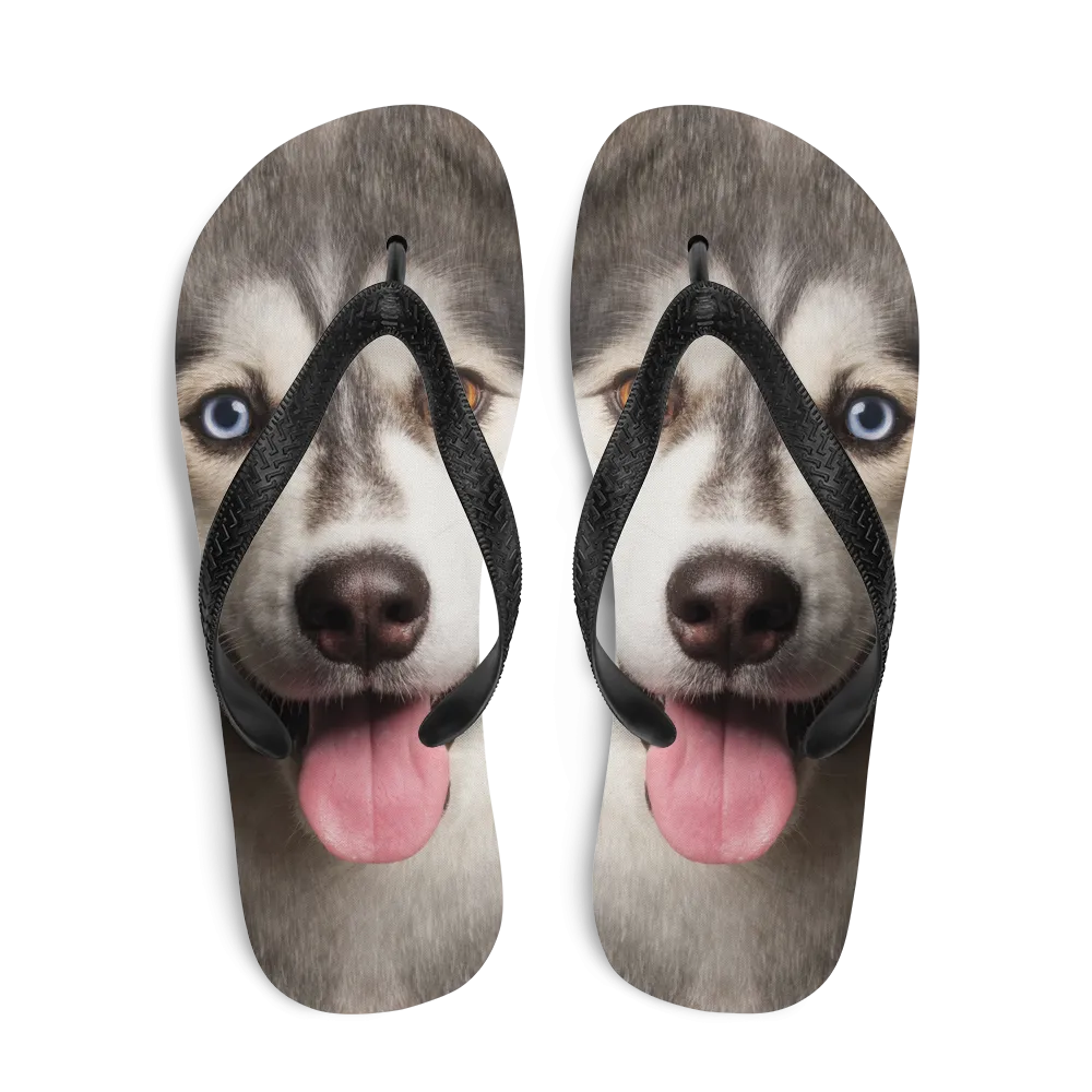 Husky Flip-Flops