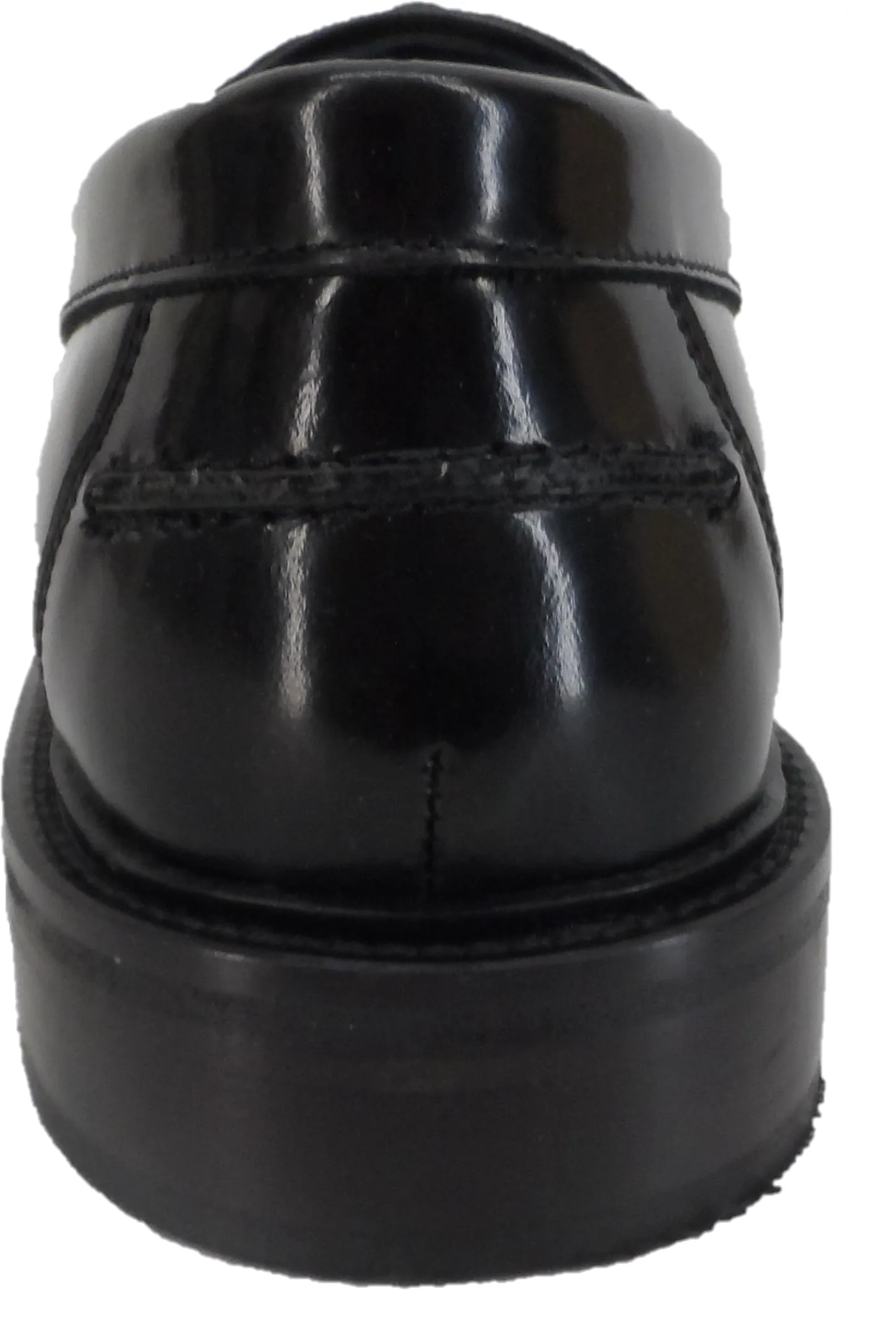 Ikon Original Black Real Weave Retro,Ska,Northern Soul Tassel Loafers