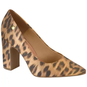 Leopard Print Block Heels