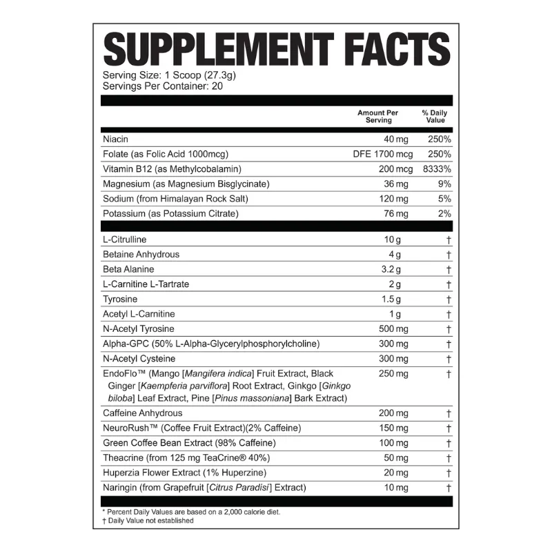 Limitless X16 - 20 Workouts Per Container