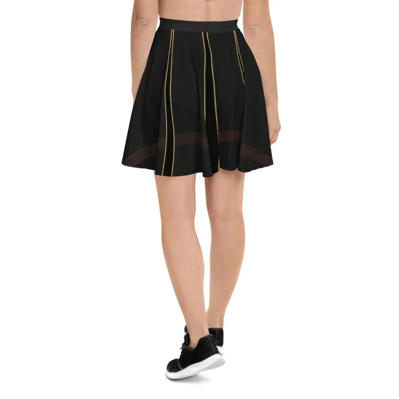 Loki Marvel Inspired Skater Skirt