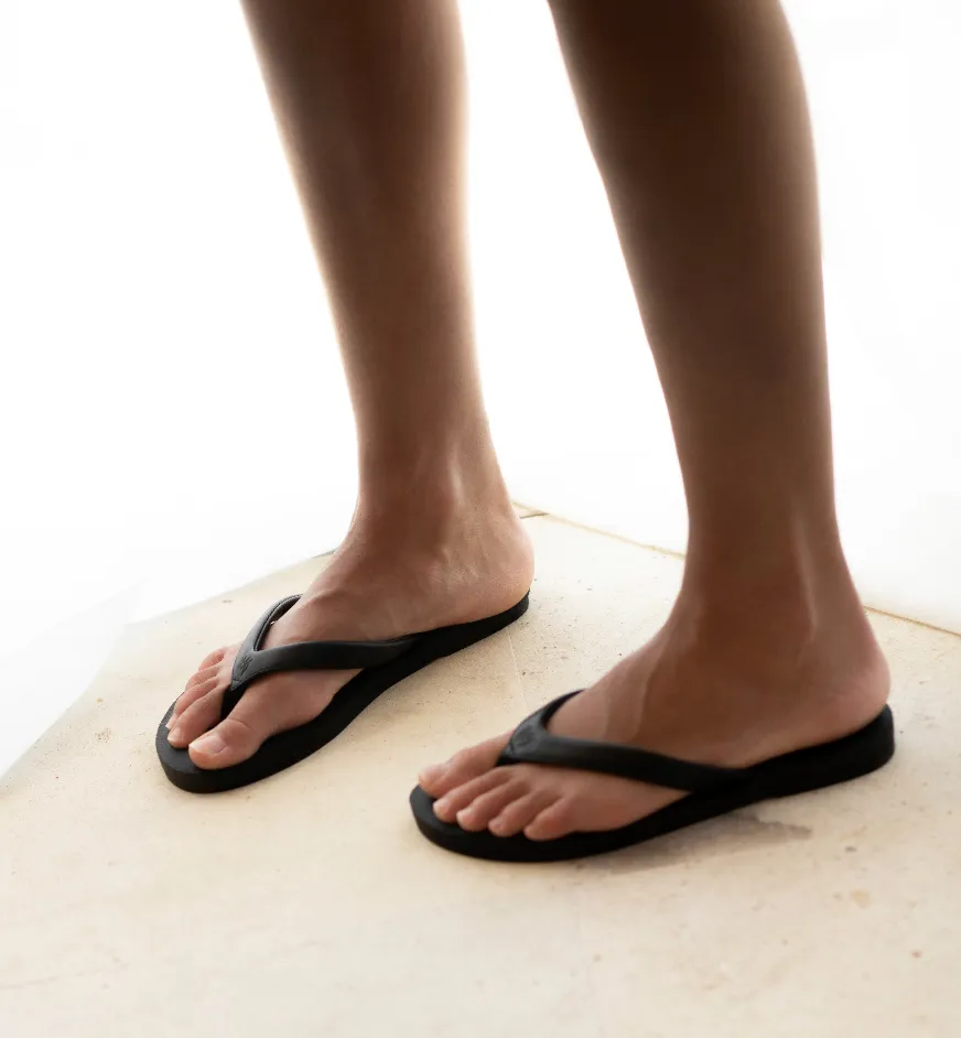 Malvados Marley Blackout Noir Flip Flops