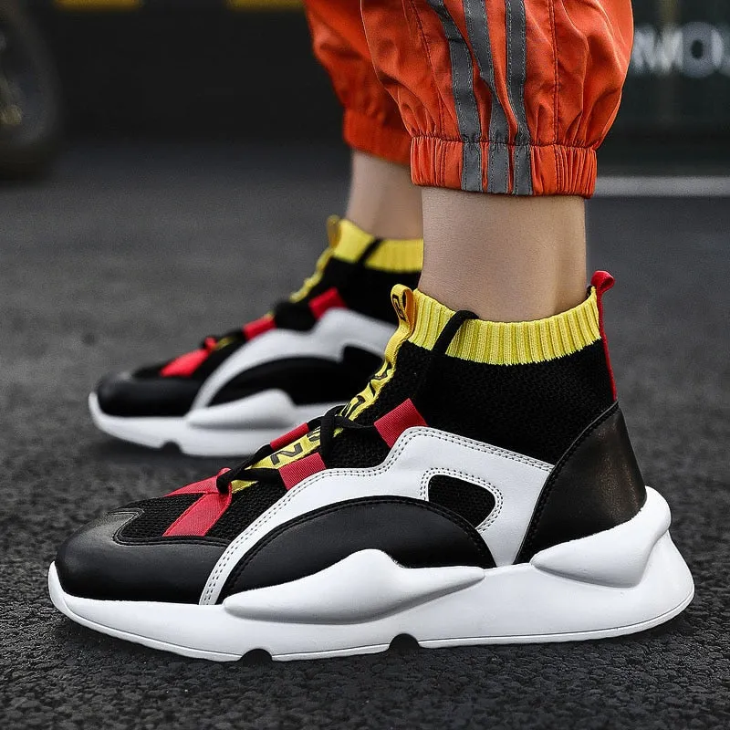 Mens Casual Sneakers High Top  Shoes
