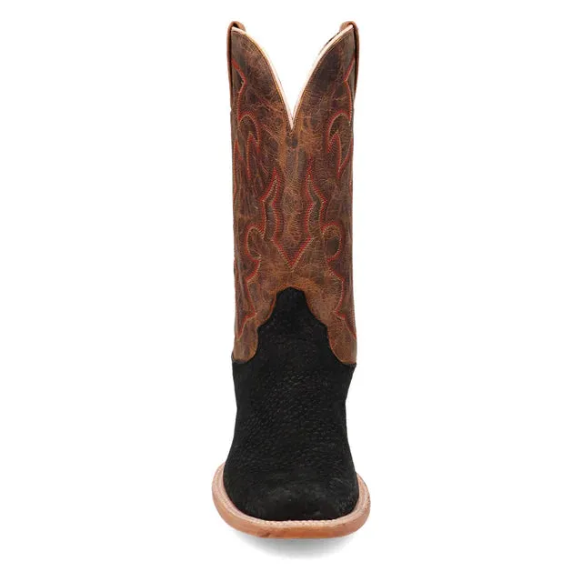 MENS DAN POST BLACK WESTERN BOOT DP5024