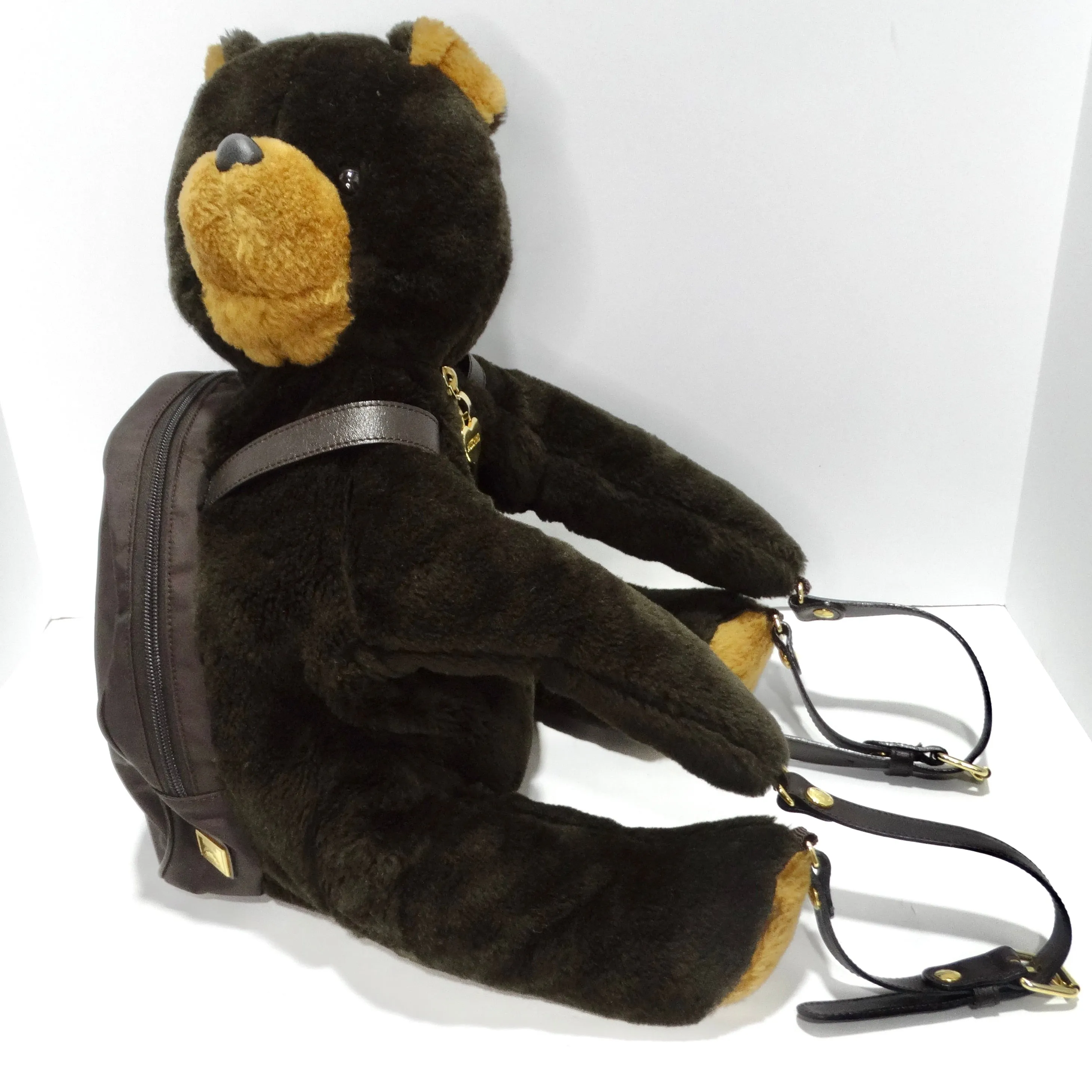 Moschino Redwall 1990s Teddy Bear Backpack