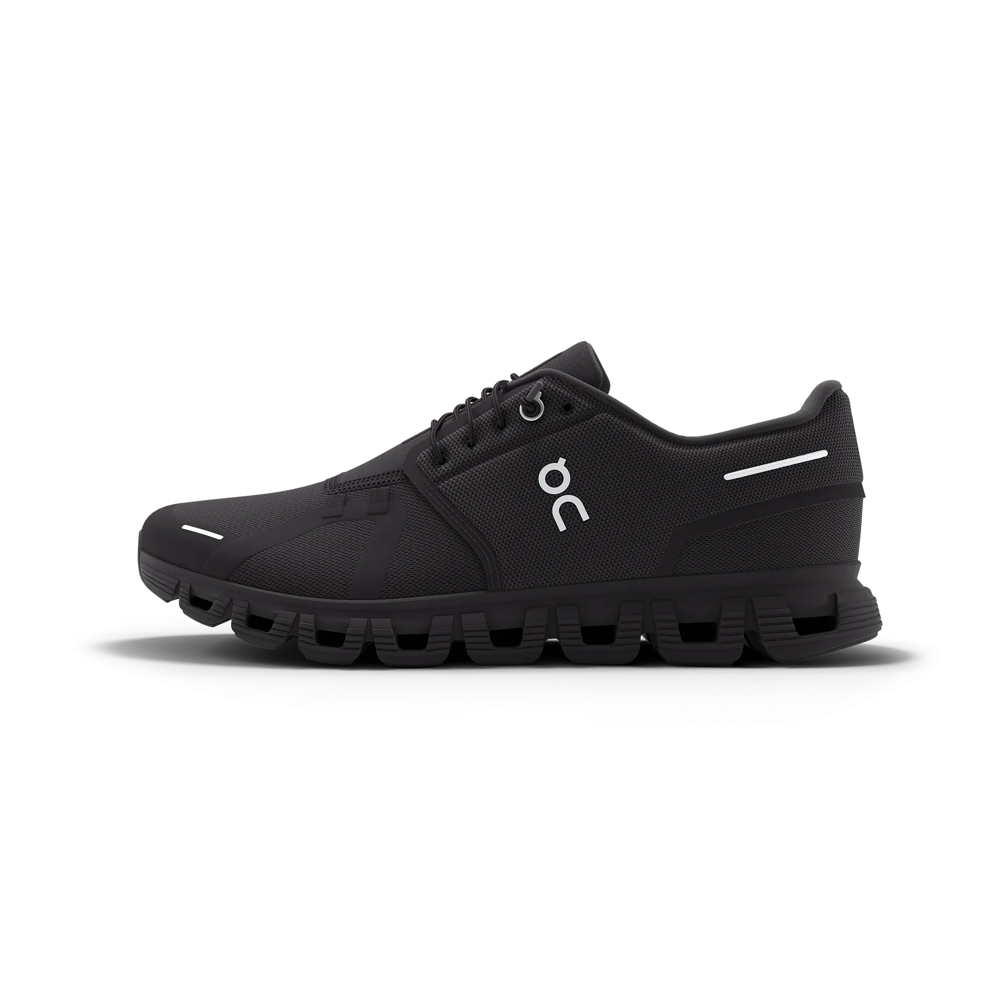 On Men's Cloud 6 Shoes - Black / Black