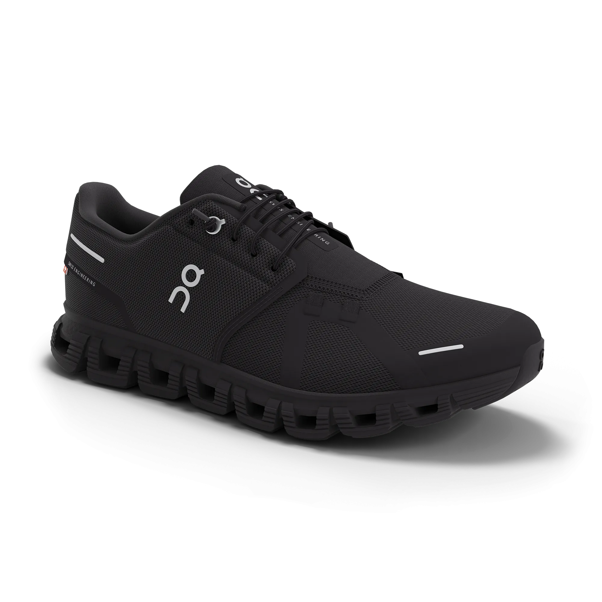 On Men's Cloud 6 Shoes - Black / Black