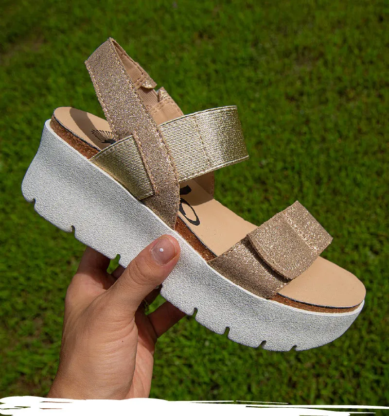 OTBT - NOVA in GOLD Platform Sandals