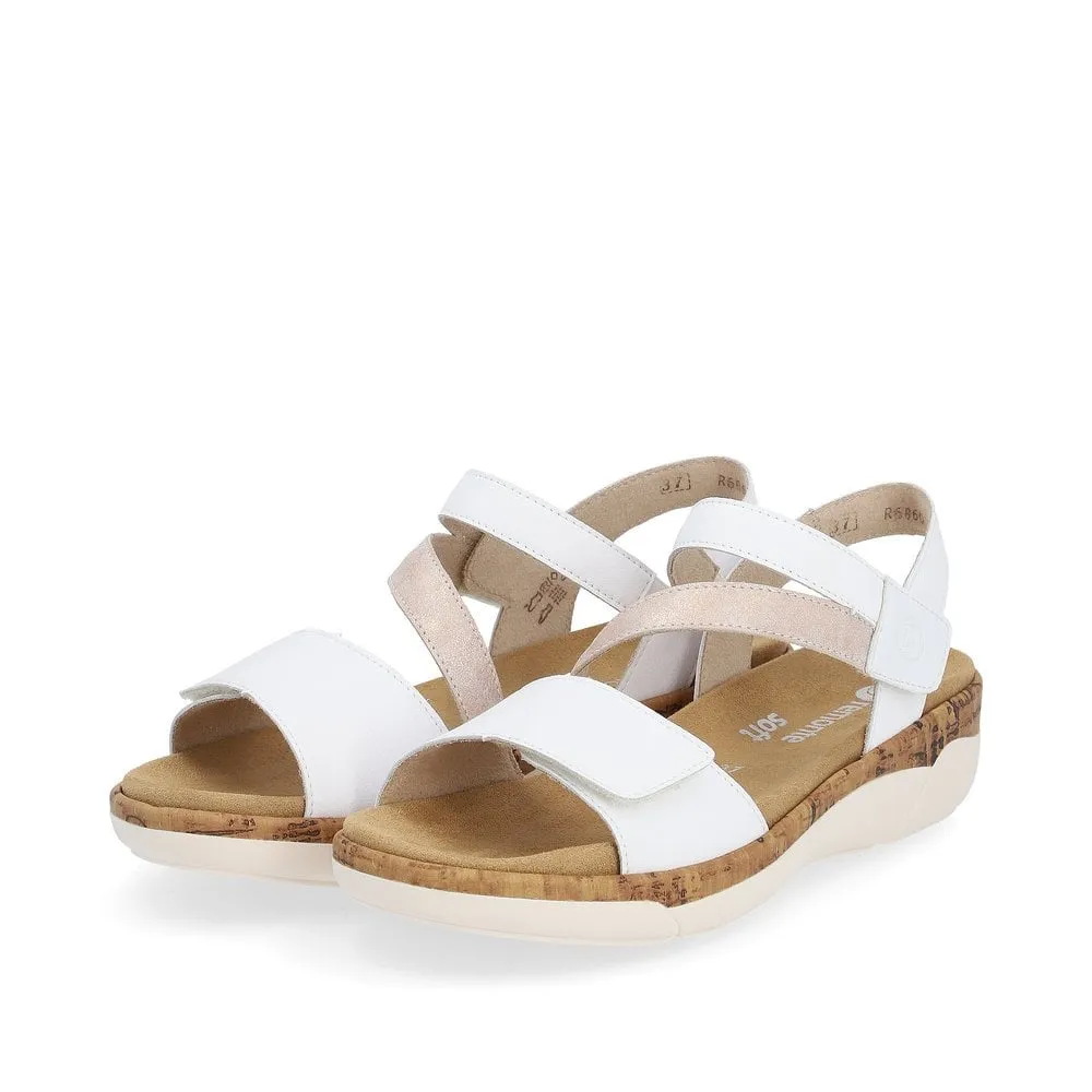 Remonte Sandals R6860 Ladies Shoes White