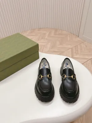 SE1513 GUCCI Women's Lug Sole Loafer with Horsebit/ Size5-11