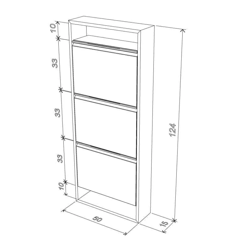 Shoe Storage with flip open design