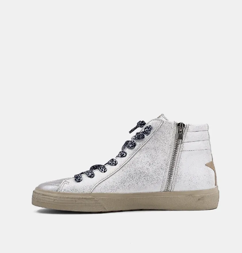 ShuShop Rio White Silver Sneaker