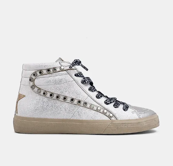ShuShop Rio White Silver Sneaker