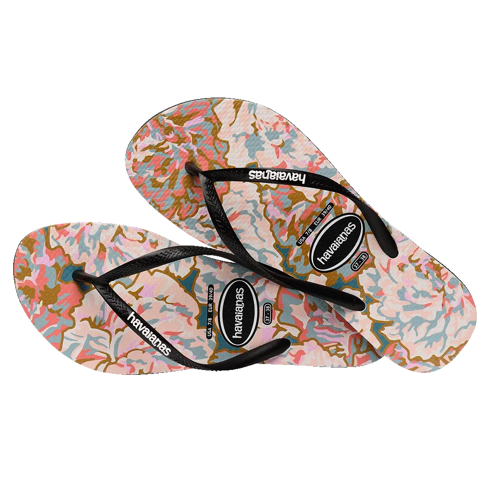 Slim Petals Flip Flops